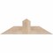 Ekena Millwork Portland Smooth Timber Gable Bracket, Douglas Fir, 36"W x 10"H x 1 1/2"D x 5 1/2"F, 7/12 Pitch GBW036X10X0206POR00SDF - alternate 1